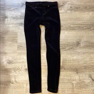 Black Corduroy stretchy leggings